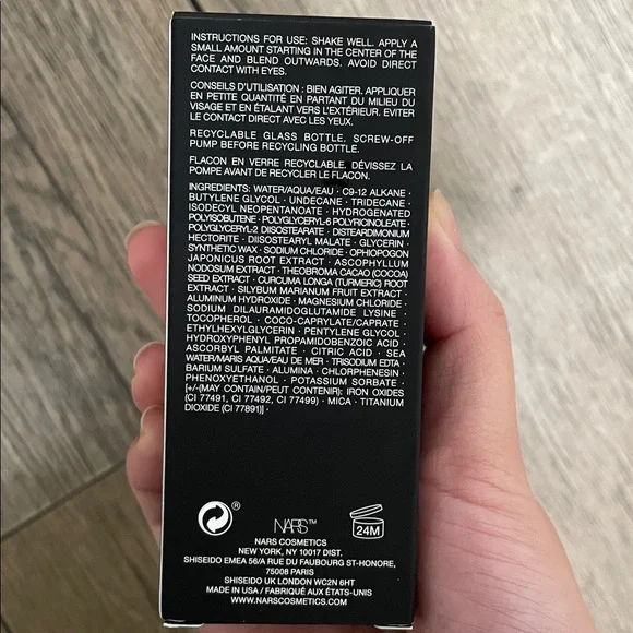 NARS Light Reflecting Advanced Skincare Foundation Shade Light 3 Gobi NEW NWT - Picture 5 of 7